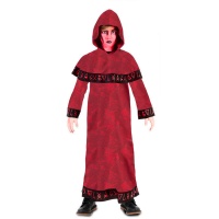 Costume maestro satanico rosso da bambino