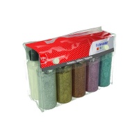 Set polvere glitterata 40 gr - 10 pz.