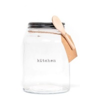 Barattolo Kitchen con cucchiao da 900 ml - DCasa