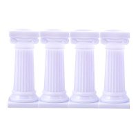 Pilastri greci per torte di 7,6 cm - Pastkolor - 4 pezzi