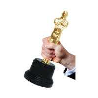 Statuetta d'Oscar dorata