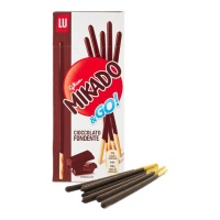 Biscotti Mikado ricoperti di cioccolato fondente - Lu