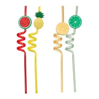 Cannucce assortite di frutta - 2 unità