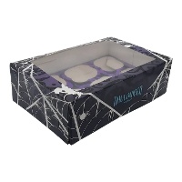 Scatola per 6 cupcakes di Halloween - Azucren