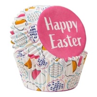 Pirottini cupcake Happy Easter - Wilton - 75 unità