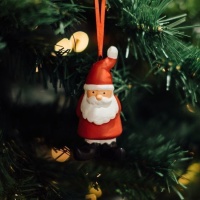 Decorazione figura Babbo Natale - 1 unità