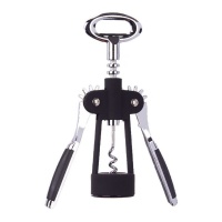 Cavatappi di 21 cm nero cromato
