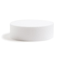 Base polistirolo rotonda 45 x 10 cm - Decora