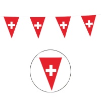Bandierina svizzera triangolare di 10 m