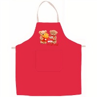 Grembiule con orsetti amorosi