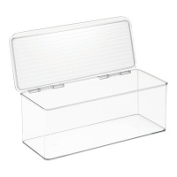 Organizer 34,2 x 14,6 x 13 cm con coperchio