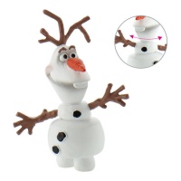 Statuetta da torta di Olaf di Frozen di 7 cm - 1 unità