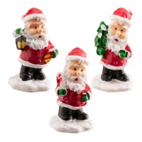 Figure Babbo Natale per roscon da 3,5 a 4 cm - Dekora - 50 unità