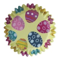 Capsule per cupcake con uova di Pasqua - PME - 30 pz.