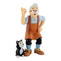 Figura per torta di Geppetto da 7,5 cm