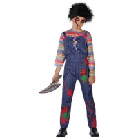 Costume da bambola insanguinata per bambini