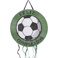 Piñata a tema calcio per compleanno, 49 x 40 cm