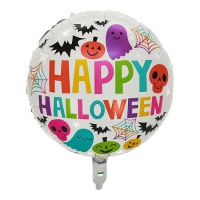 Palloncino Happy Halloween colorato 45 cm - Party love
