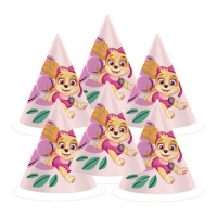 Cappelli Paw Patrol Skye - 6 pezzi.