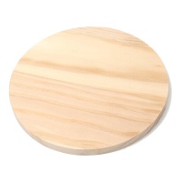 Disco di legno 15 x 1 cm - 1 unità