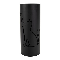 Portaombrelli di 49 cm con design Gatto Nero