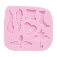 Decorazioni per stampi in silicone 10,4 x 9,2 cm - Artis decor