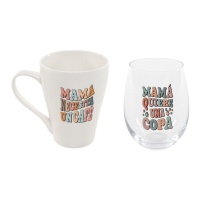 Set tazza e tazza mamma - 2 pezzi