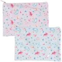 Beauty Case con Farfalle 28 x 21 cm - 1 unità