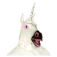 Maschera di unicorno dal muso scuro