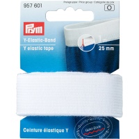 Nastro elastico a Y da 2,5 cm - Prym - 1 m