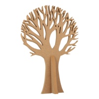 Silhouette Albero MDF 3D 30 cm