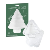 Stampo per albero di Natale in cioccolato 3D - Scrapcooking