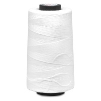 Filo per cucire 100% poliestere bianco - Fildor - 5000 m
