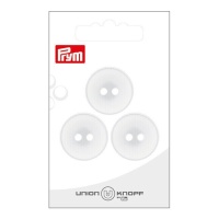 Bottoni bianchi da 2,3 cm con due fori - Prym - 3 pz.