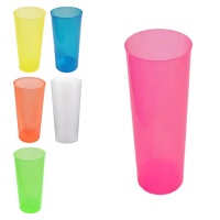 Bicchieri a tubo colorati da 300 ml - Silvex - 6 pz.