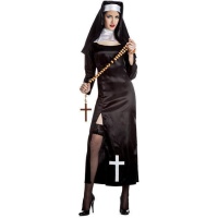 Costume da suora con abito sexy per donna