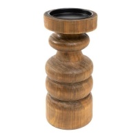 Candeliere in legno di 21 cm - DCasa