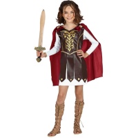 Costume da centurione della legione romana per bambina