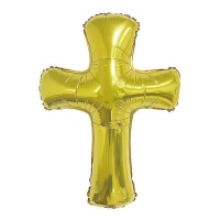 Globo crociato d'oro 61 x 87 cm