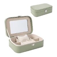 Portagioie verde 22 x 14,5 x 7 cm