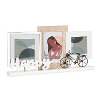 Cornice portafoto Happy per 3 foto