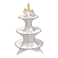 Supporto per cupcake Unicorni