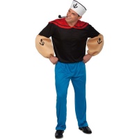 Costume da marinaio muscoloso per uomo