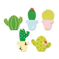 Decorazioni di zucchero Cactus - Decora - 5 unità