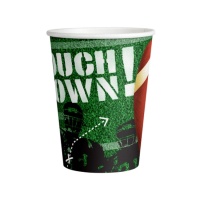 Coppe da rugby Touch Down 250 ml - 8 pezzi.