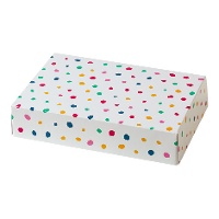 Scatola di 23,5 x 16 x 5 cm di confetti