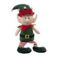 Peluche di Elfo natalizio di 22 x 18 cm