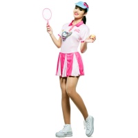 Costume da gatto tennista Hello Kitty per donna