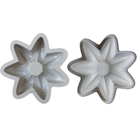 Stampo in silicone a forma di stella, 24,8 x 24,2 x 5,1 cm - Decora
