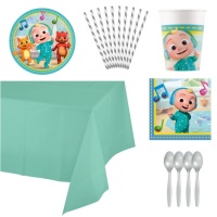 Cocomelon Party Pack - 8 persone